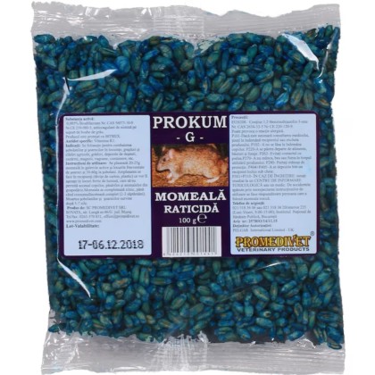 PROKUM MOMEALA RATICIDA GRAU 100GR*50
