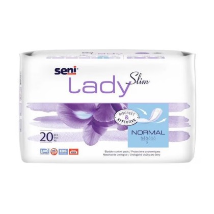 SENI ABSORBANTE INCONT.LADY SLIM NORMAL 20B*18