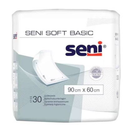 SENI CEARSAF ABSORBANT 90*60CM 10 BUC SOFT BASIC*12