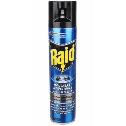 RAID INSECTICID SPRAY M+T 400ML*12