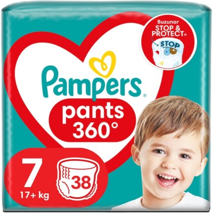 PAMPERS SCUTECE PANTS 7 17+KG *38