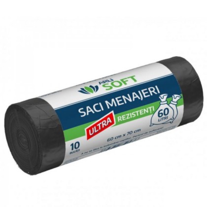 ALU-FIX SACI MENAJ 60L PREMIUM 20BUC/ROLA*28