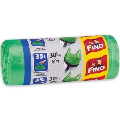 FINO SACI MENAJ COLOR 35L 30BUC*28