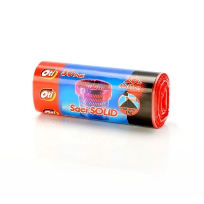 SACI MENAJ OTI 20L ROSU 30BUC/ROLA*40