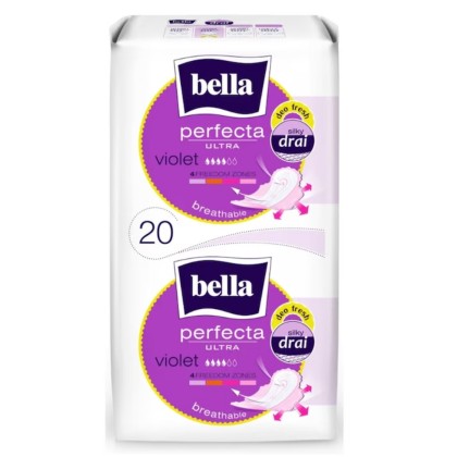BELLA ABSORBANTE PERFECTA DUO ULTRA 20BUC VIOLET *24