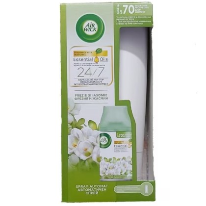 AIR WICK ODORIZANT FRESHMATIC APARAT+REZERVA FREZIE SI IASOMIE*4