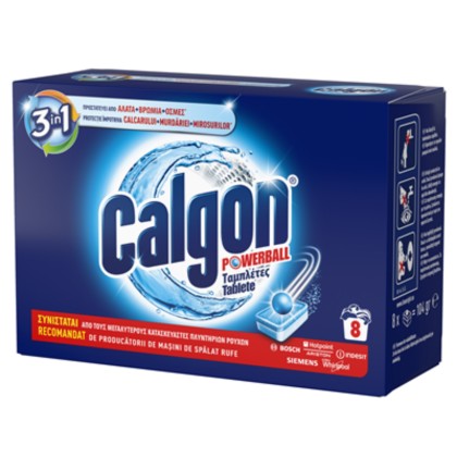 CALGON DEDURIZAT APA 8 TABLETE 104GR*14