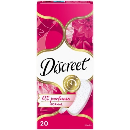 DISCREET ABSORBANTE ZILNICE 20B NORMAL *18