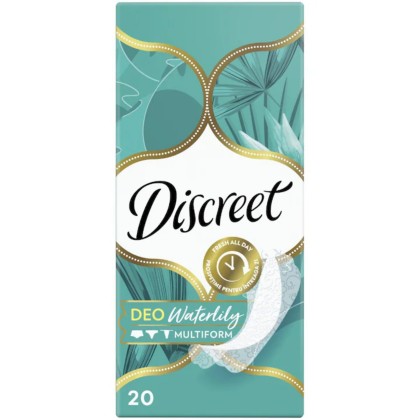 DISCREET ABSORBANTE ZILNICE 20B WATERLILY *18