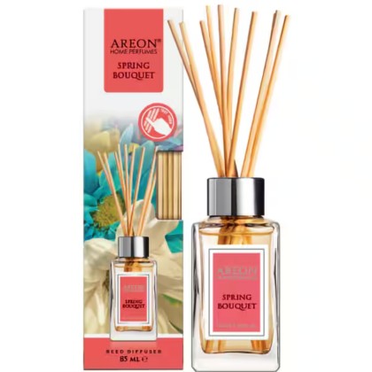 AREON ODORIZANT CAMERA CU BETE 85ML SPRING BOUQUET*24