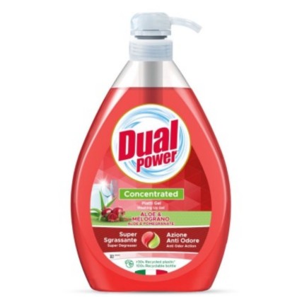 DUAL POWER DETERGENT VASE 1L POMPITA ALOE&MELOGRANO*6