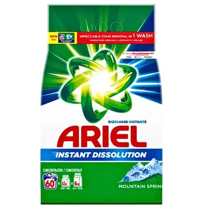 ARIEL DETERGENT AUTOMAT 4.5KG MOUNTAIN SPRING 60SP