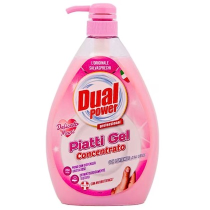 DUAL POWER DETERGENT VASE 1L POMPITA DELICATO *6