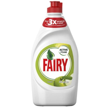 FAIRY DETERGENT VASE 400ML APPLE *21