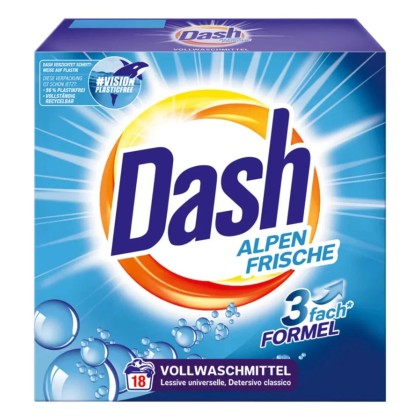 DASH DETERGENT AUTOMAT 1.17KG 18SP ALPEN FRISCHE*5