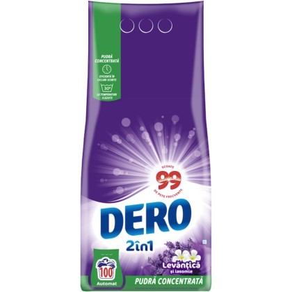DERO DETERGENT AUTOMAT 7.5KG 2IN1 100SP LEVANTICA SI IASOMIE