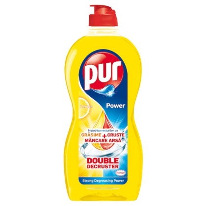 PUR DETERGENT VASE 450ML LEMON *20