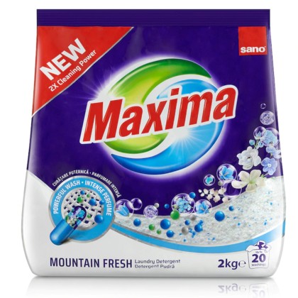SANO DETERGENT AUTOMAT 2KG 20SP MAXIMA M. FRESH*8