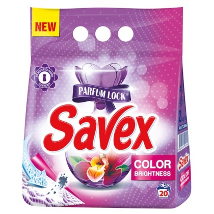 SAVEX DETERGENT AUTOMAT 2KG 2&1 COLOR*8