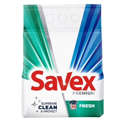 SAVEX DETERGENT AUTOMAT 2 KG 2&1FRESH*8