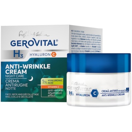 GH3 HYALURON CREMA ANTIRID NOAPTE 50ML *6