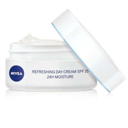 NIVEA CREMA DE ZI 50ML REFRESHING SPF15 81153 *12