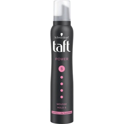 TAFT SPUMA 200ML POWER HOLD 5*6