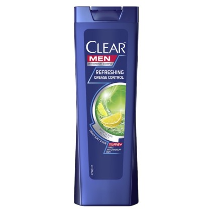 CLEAR SAMPON PAR 250ML MEN REFRESHING GREASE CONTROL*12