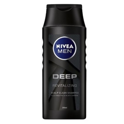 NIVEA SAMPON PAR 250ML MEN DEEP*12