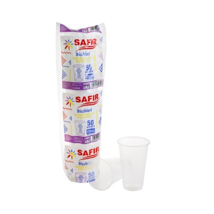 PAHARE PLASTIC 330ML SAFIR 50BUC/SET*40