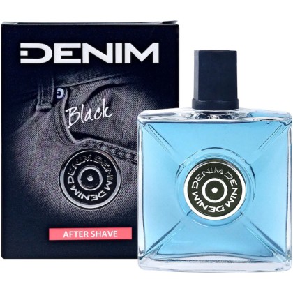DENIM AFTER SHAVE 100ML BLACK*12