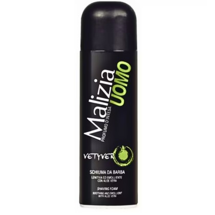 MALIZIA SPUMA RAS 300ML VETYVER*12