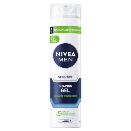 NIVEA GEL RAS 200ML SENSITIVE 81740*12
