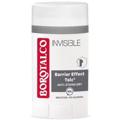 BOROTALCO STICK 40ML INVISIBLE MICROTALC*6