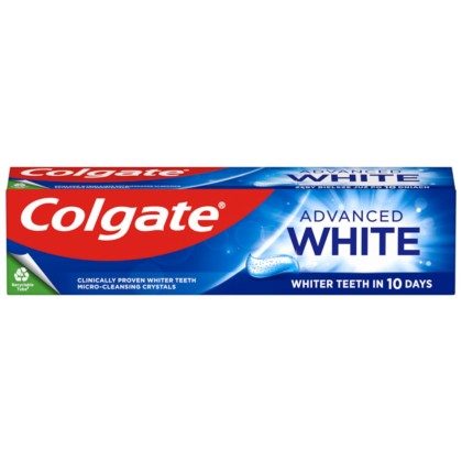 COLGATE PASTA DINTI 100ML ADVANCED WHITE*72