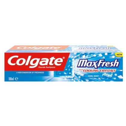 COLGATE PASTA DINTI 100ML MAX FRESH COOL MINT*72