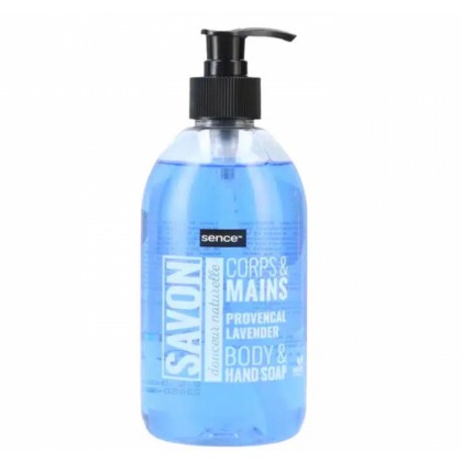 SENCE SAPUN LICHID BODY&HAND 500ML POMPITA PROVENCAL LEVENDER*12