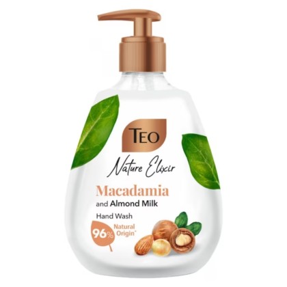 TEO SAPUN LICHID 300ML POMPITA NATURE ELIXIR MACADAMIA*12