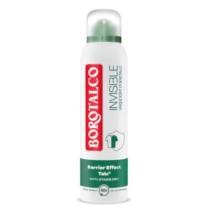 BOROTALCO DEO 150ML INVISIBLE FRESH*12