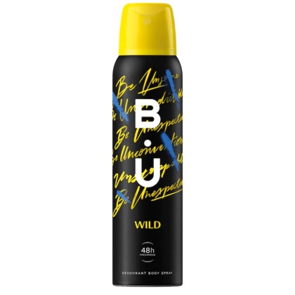 BU DEO SPRAY 150ML WILD*6