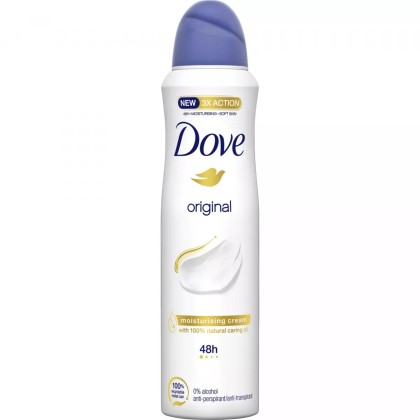 DOVE DEO 150ML WOM ORIGINAL*6