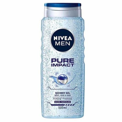 NIVEA GEL DE DUS 500ML MEN PURE IMPACT 80893*12