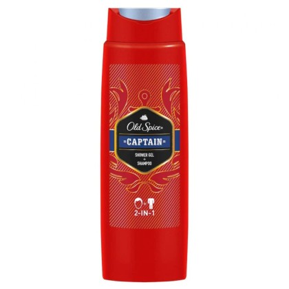 OLD SPICE GEL DE DUS&SAMPON 250ML 2IN1 CAPTAIN*6