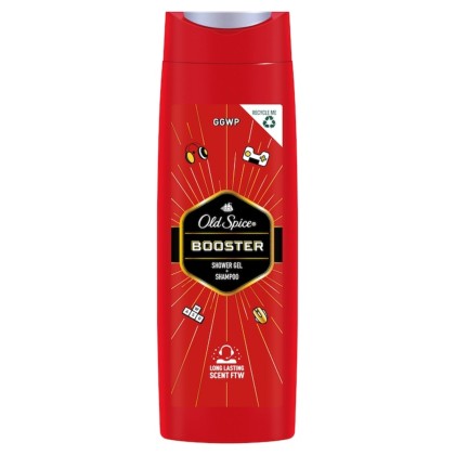 OLD SPICE GEL DE DUS&SAMPON 400ML 2IN1 BOOSTER*6