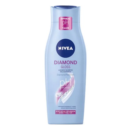 NIVEA SAMPON PAR 400ML WOM DIAMOND GLOSS CARE 81406*12