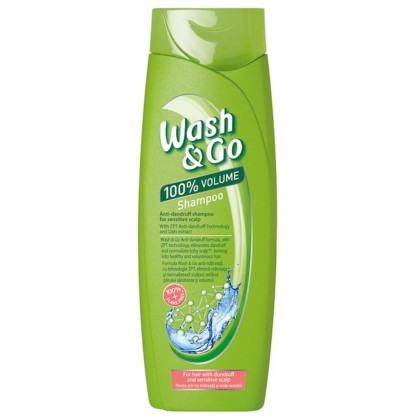 WASH&GO SAMPON PAR 180ML ANTIMATREATA*9