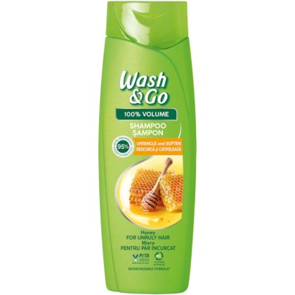 WASH&GO SAMPON PAR HONEY*6