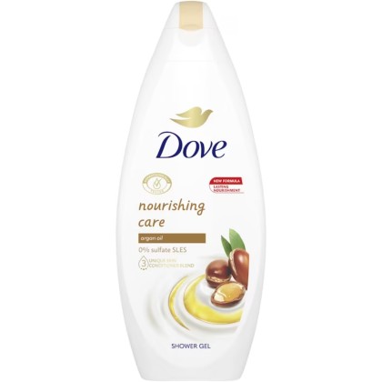DOVE GEL DE DUS 250ML WOM NOURISHUNG CARE*12