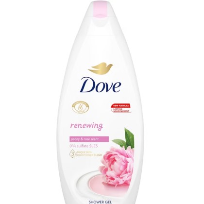 DOVE GEL DE DUS 250ML WOM PURELY PAMPERING PEONY*12
