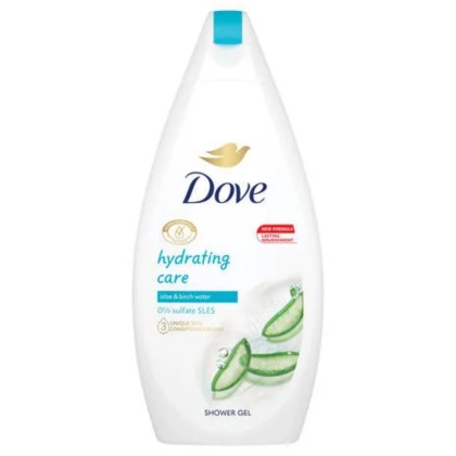 DOVE GEL DE DUS 450ML WOM HYDRATING CARE*12